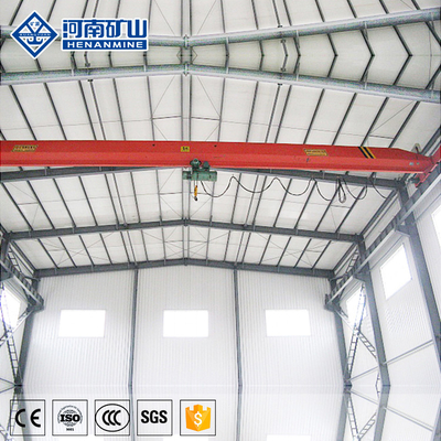 3~20 кран одиночного прогона электрической лебедки пяди 31.5m тонны надземный для мастерской