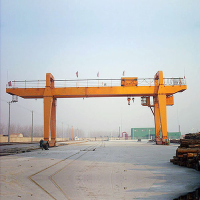 45 тонн крана на козлах пяди 35m установленного рельсом используемого в порте для поднимаясь контейнеров